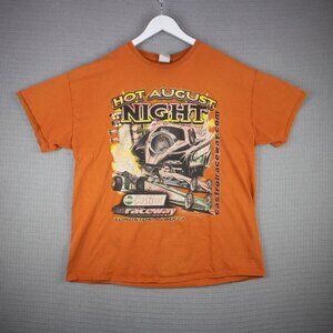 Gildan Hot August Night Castrol Race Tee Mens XL